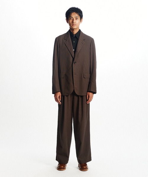 markaware（マーカウェア） スラックス TRIPLE PLEATED EASY TROUSERS