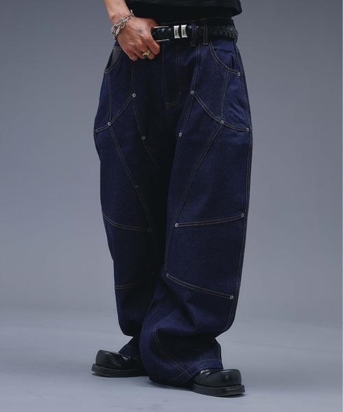 ANDER HUNK ワイドパンツ ジーンズ 13oz Division Design Baggy Denim