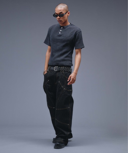 ANDER HUNK ワイドパンツ ジーンズ 13oz Division Design Baggy Denim
