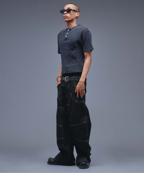 ANDER HUNK ワイドパンツ ジーンズ 13oz Division Design Baggy Denim