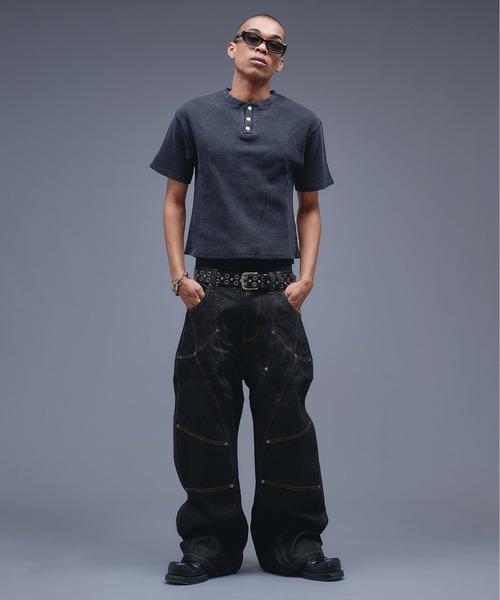 ANDER HUNK ワイドパンツ ジーンズ 13oz Division Design Baggy Denim