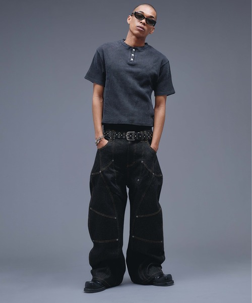 ANDER HUNK ワイドパンツ ジーンズ 13oz Division Design Baggy Denim