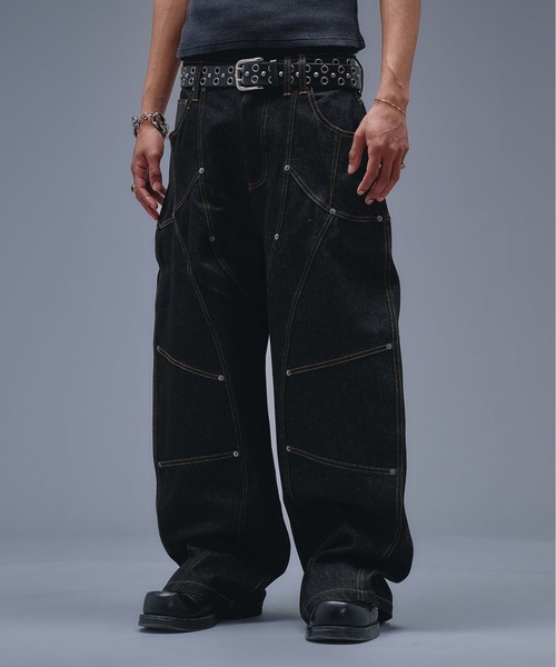 ANDER HUNK ワイドパンツ ジーンズ 13oz Division Design Baggy Denim
