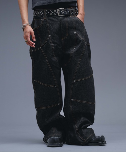 ANDER HUNK ワイドパンツ ジーンズ 13oz Division Design Baggy Denim
