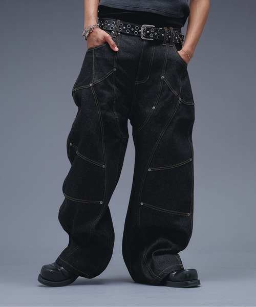 ANDER HUNK ワイドパンツ ジーンズ 13oz Division Design Baggy Denim