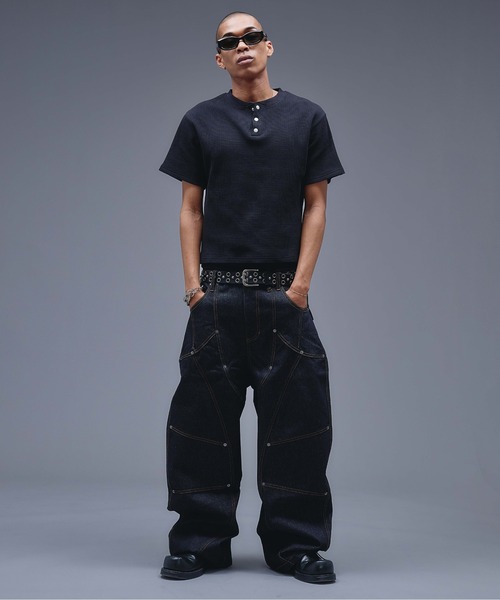 ANDER HUNK ワイドパンツ ジーンズ 13oz Division Design Baggy Denim