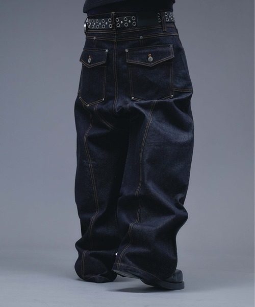 ANDER HUNK ジーンズ 13oz Division Design Baggy Denim / 13オンス