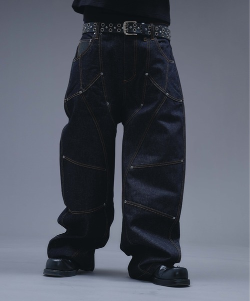 ANDER HUNK ワイドパンツ ジーンズ 13oz Division Design Baggy Denim