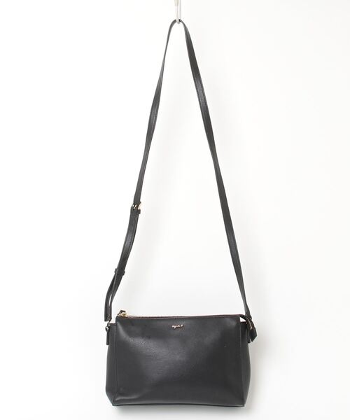 「agnes b.」 ショルダーバッグ FREE ブラック レディース