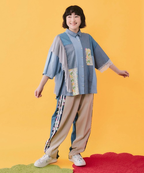 ScoLar（スカラー） ジーンズ デニム デニムパンツ 162646：サイド