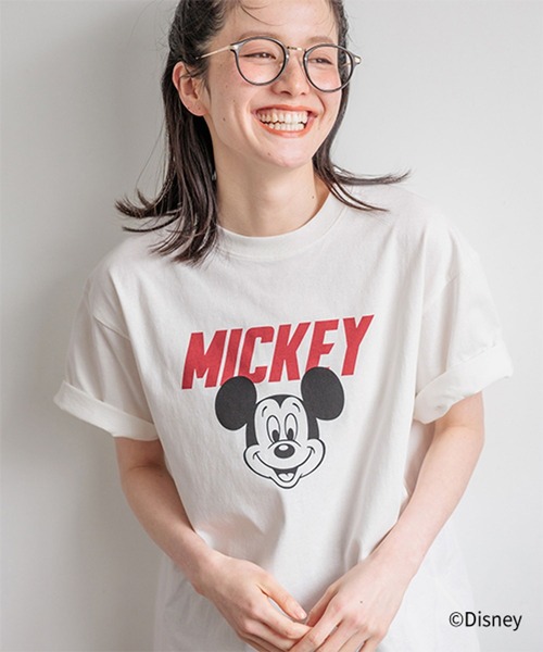 studio CLIP（スタディオクリップ） tシャツ 半袖 MICKEY / ロゴT