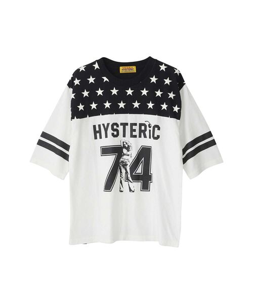 HYSTERIC GLAMOUR（ヒステリックグラマー） 半袖Tシャツ FREE レッド