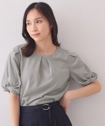 トップス　半袖 index（インデックス） tシャツ 半袖 速乾 「吸水速乾」ストライプ調