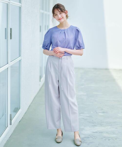 index（インデックス） tシャツ 半袖 「吸水速乾」ストライプ調