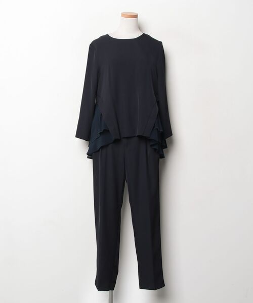 新品 未使用 RUIRUE BOUTIQUE フォーマル セット LL ネイビー RUIRUE BOUTIQUE（ルイルエブティック） セットアップ L ネイビー