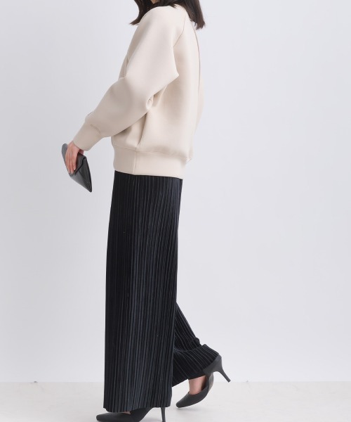 「PICCIN PERLA」 長袖カットソー M オフホワイト レディース_画像8