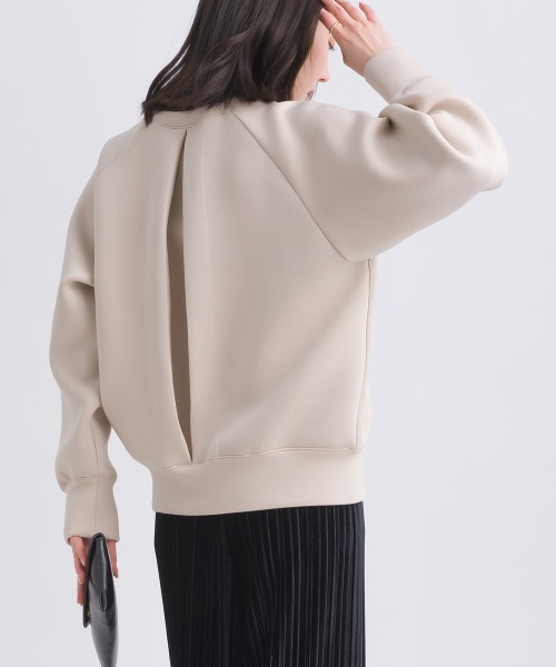 「PICCIN PERLA」 長袖カットソー M オフホワイト レディース_画像9