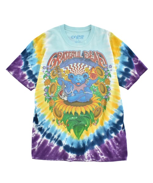 tシャツ 「USED」Y2K LIQUID BLUE “Grateful Dead/ デッドベア