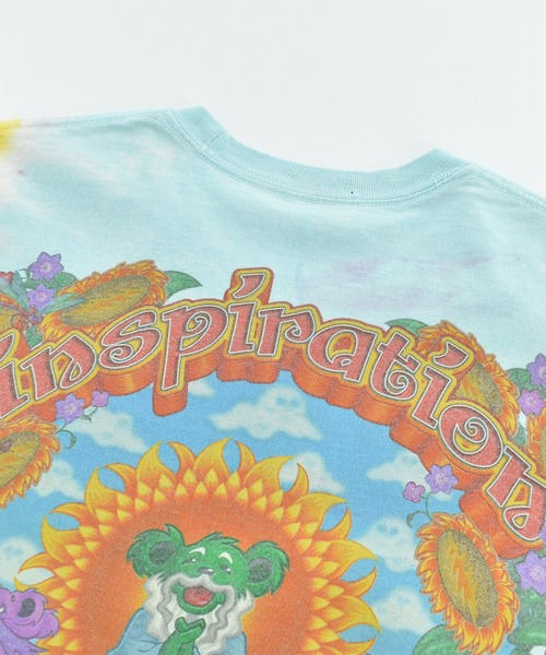 tシャツ 「USED」Y2K LIQUID BLUE “Grateful Dead/ デッドベア