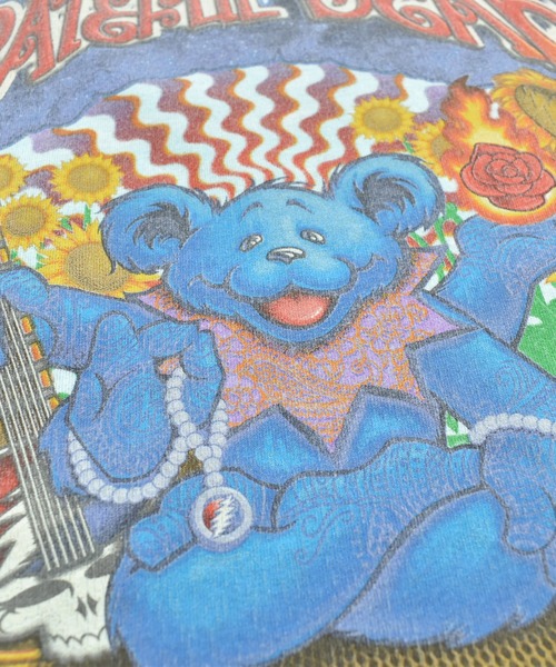 tシャツ 「USED」Y2K LIQUID BLUE “Grateful Dead/ デッドベア