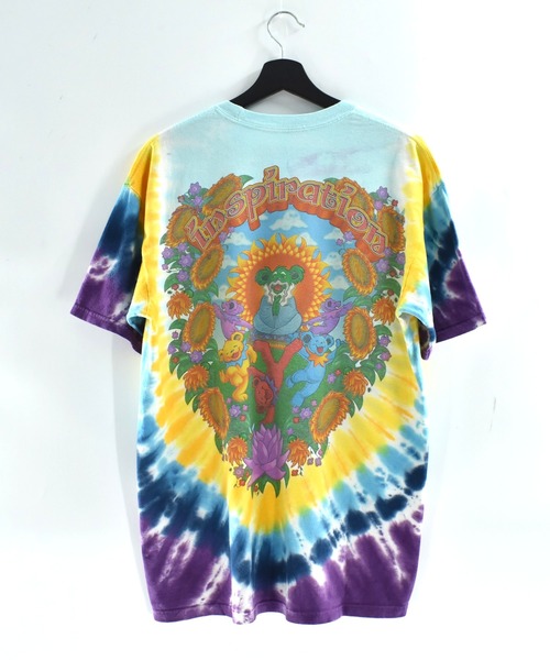 tシャツ 「USED」Y2K LIQUID BLUE “Grateful Dead/ デッドベア