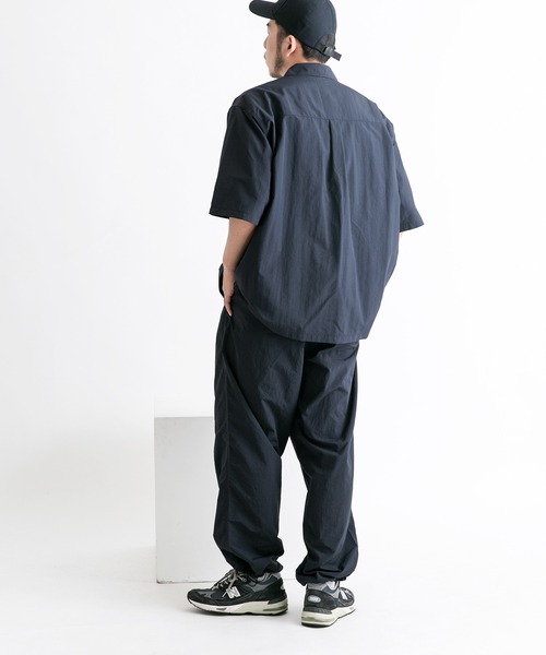 「EKAL」 イージーパンツ LARGE ネイビー メンズ_画像9