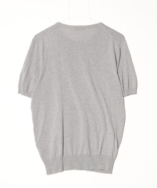 BEAMS F（ビームスF） 半袖ニット 50 グレー メンズ : ZOZOTOWN Yahoo