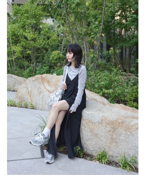 「JUMELLE」 キャミソールワンピース SMALL ピンク レディース_画像3