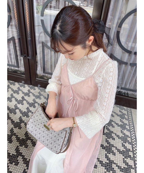 「JUMELLE」 キャミソールワンピース SMALL ピンク レディース_画像7