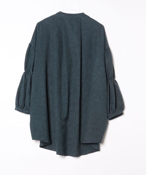 「loaf」 長袖ブラウス ONE SIZE ネイビー レディース_画像2