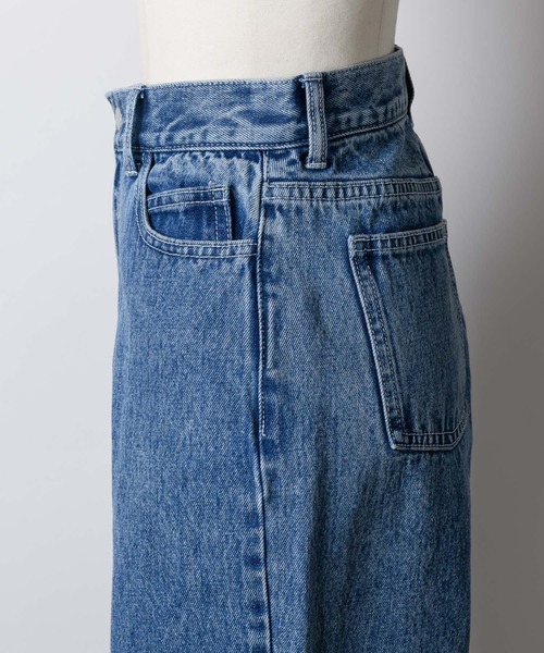 「GIUNON」 デニムパンツ 0 ブルー レディース_画像4