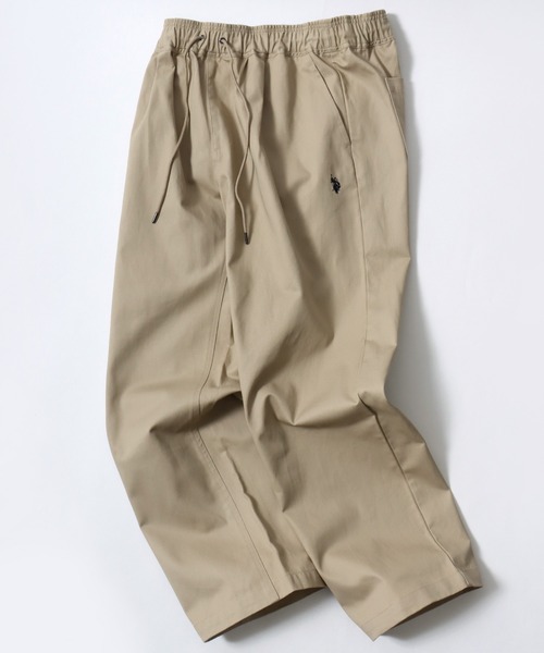 「U.S. POLO ASSN.」 チノパンツ L ベージュ メンズ_画像4