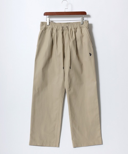 「U.S. POLO ASSN.」 チノパンツ L ベージュ メンズ_画像9