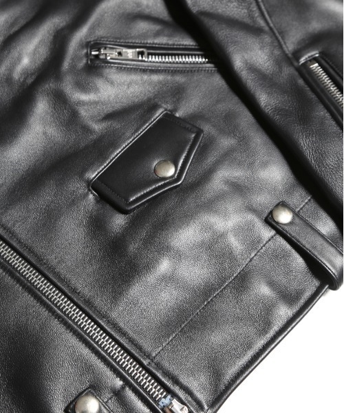 GalaabenD（ガラアーベント） 革ジャン ライダース ラムヘビーナッパ