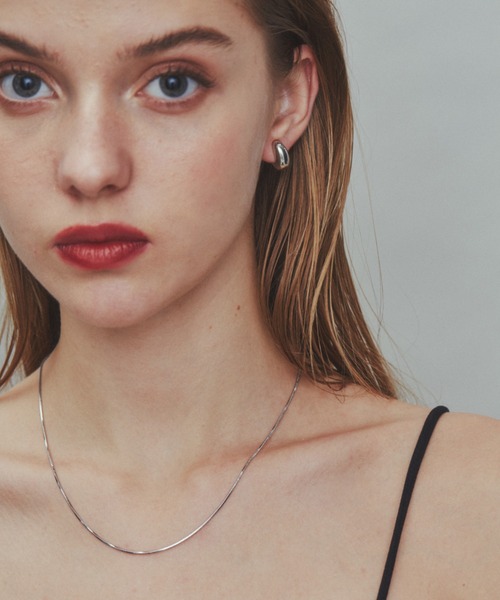 ネックレス simple snake necklace / シンプルスネークネックレス 1mm ネックレス simple snake necklace / シンプルスネークネックレス 1mm