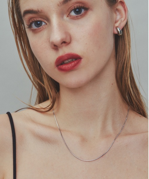 ネックレス simple snake necklace / シンプルスネークネックレス 1mm ネックレス simple snake necklace / シンプルスネークネックレス 1mm