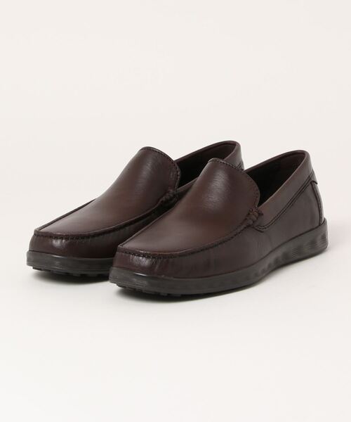 エコー　ローファー ecco ローファー エコー S ライト モック M メンズ : ZOZOTOWN