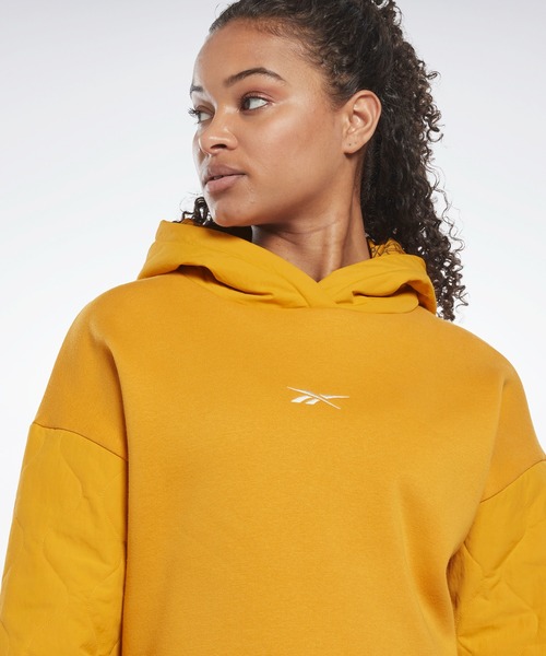 パーカー サーモウォーム+グラフェン フーディー / THERMOWARM+GRAPHENE Hoodie レディース Reebok パーカー サーモウォーム+グラフェン フーディー