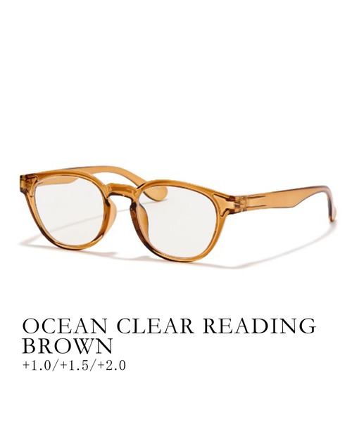 Jugaad14 伊達メガネ メガネ 眼鏡 「jugaad14」OCEAN CLEAR READING