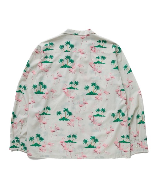 シャツ ブラウス L/S OPEN COLLAR ALOHA SHIRT ”ROGERS L/S OPEN COLLAR ALOHA SHIRT BEDWIN THE HEARTBREAKERS，ベドウィン アンド
