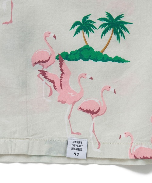 シャツ ブラウス L/S OPEN COLLAR ALOHA SHIRT ”ROGERS L/S OPEN COLLAR ALOHA SHIRT BEDWIN THE HEARTBREAKERS，ベドウィン アンド