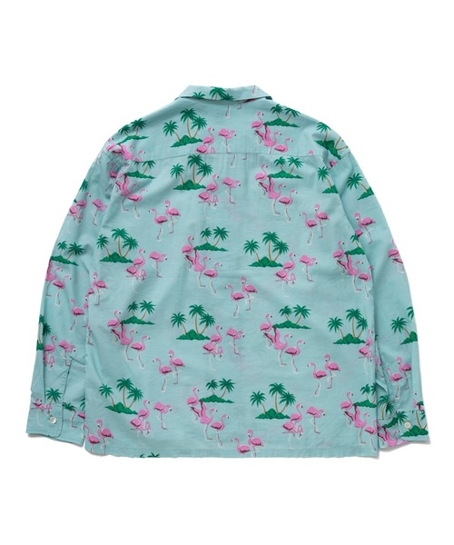 シャツ ブラウス L/S OPEN COLLAR ALOHA SHIRT ”ROGERS L/S OPEN COLLAR ALOHA SHIRT BEDWIN THE HEARTBREAKERS，ベドウィン アンド