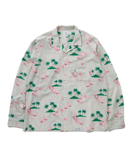 シャツ ブラウス L/S OPEN COLLAR ALOHA SHIRT ”ROGERS L/S OPEN COLLAR ALOHA SHIRT BEDWIN THE HEARTBREAKERS，ベドウィン アンド