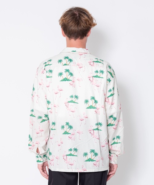 シャツ ブラウス L/S OPEN COLLAR ALOHA SHIRT ”ROGERS L/S OPEN COLLAR ALOHA SHIRT BEDWIN THE HEARTBREAKERS，ベドウィン アンド