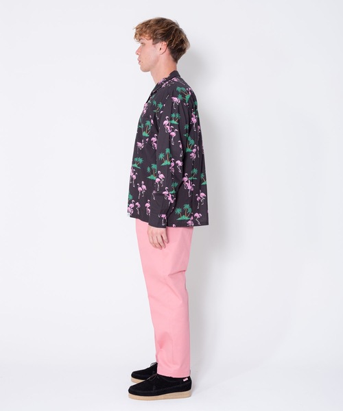 シャツ ブラウス L/S OPEN COLLAR ALOHA SHIRT ”ROGERS L/S OPEN COLLAR ALOHA SHIRT BEDWIN THE HEARTBREAKERS，ベドウィン アンド