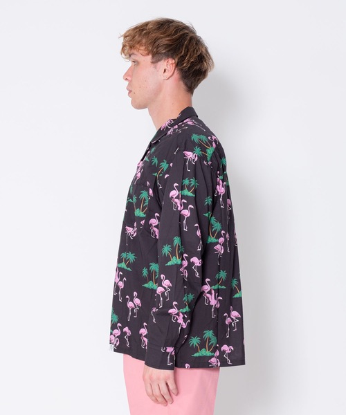 シャツ ブラウス L/S OPEN COLLAR ALOHA SHIRT ”ROGERS L/S OPEN COLLAR ALOHA SHIRT BEDWIN THE HEARTBREAKERS，ベドウィン アンド
