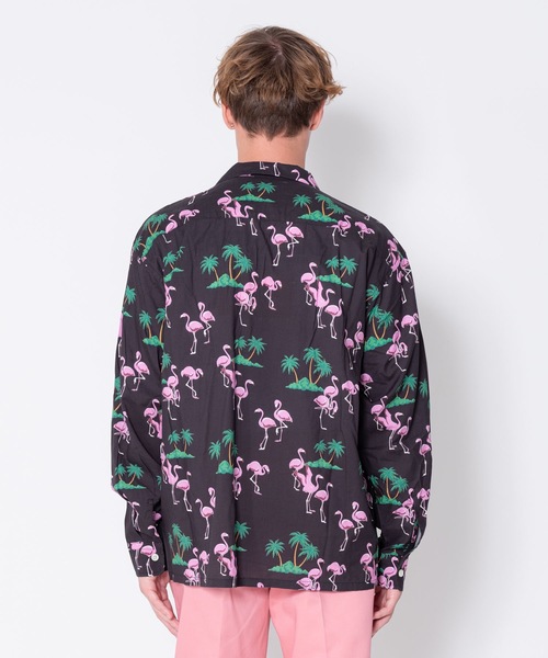 シャツ ブラウス L/S OPEN COLLAR ALOHA SHIRT ”ROGERS L/S OPEN COLLAR ALOHA SHIRT BEDWIN THE HEARTBREAKERS，ベドウィン アンド