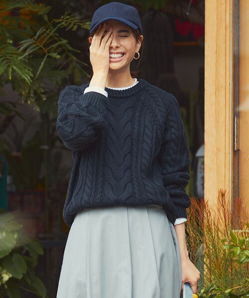 23区(ニジュウサンク) ニット セーター 「CLASSY.12月号掲載」アラン 23区(ニジュウサンク) ニット セーター 「CLASSY.12月号掲載」アラン