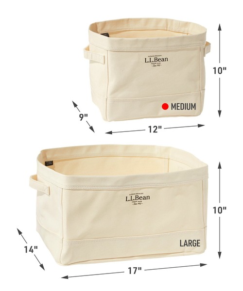 L.L.Bean（エルエルビーン） 収納 キャンバス・ストレージ・トート