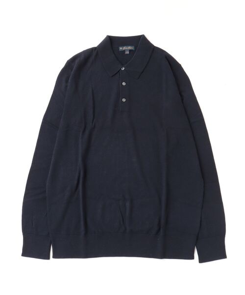 BROOKS BROTHERS セーター ニット メリノウール ポロセーター